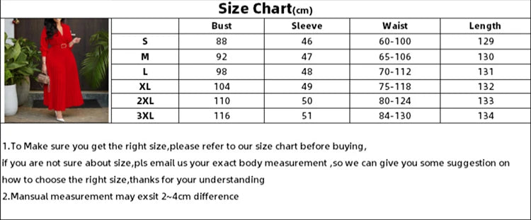 3XL Plus Size Dresses for Women Autumn Outwear Blue Long Evening Dresses Solid Robe Large Dress V Neck Half Sleeve Party Dresses