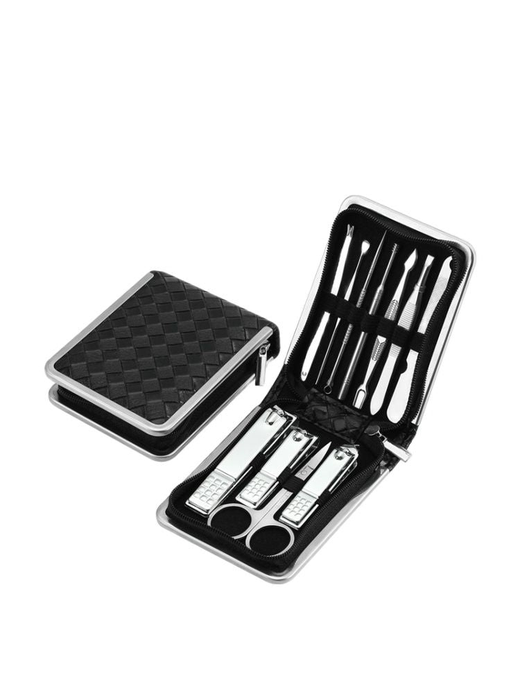 Competitive Stainless Steel Manicure Set Professional Nail Kit of Pedicure Tools Toe Clipper Box For Portable Care Gift