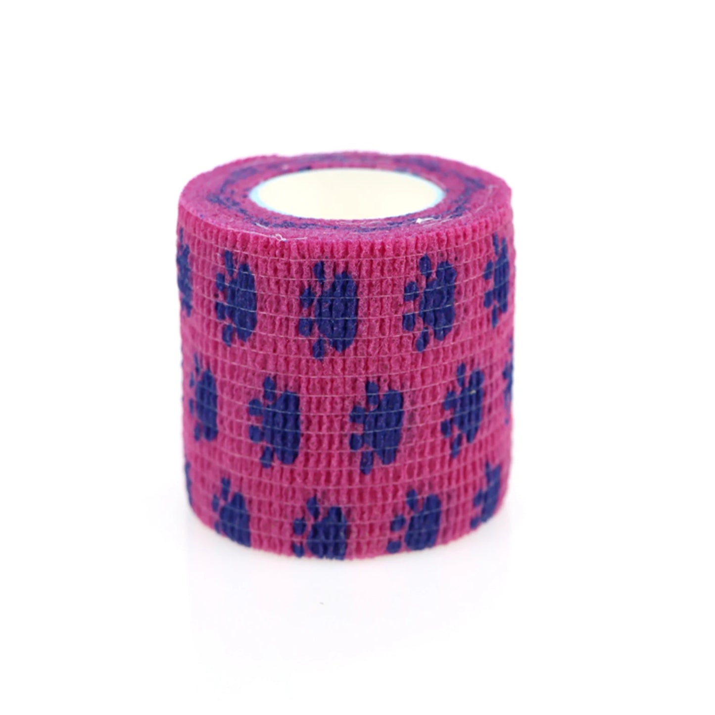 24 Rolls Vet Wrap Pet Elastic Self Adherent Cohesive Bandage for Dog Cat Horse Non-Woven Self Adhesive Sport Tape for Knee Ankle