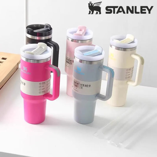 Stanley  Stainless Steel  Tumbler with Lid and Straw 30oz/887M Vacuum Insulated Mug Double Wall Thermal Iced Travel Outdoors Cup