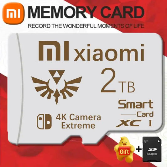 Xiaomi 2TB High Speed Memory Card 1TB 512GB 256GB Class 10 Micro TF SD Card 1TB SD Memory Card For Nintendo Switch Phone/Ps4