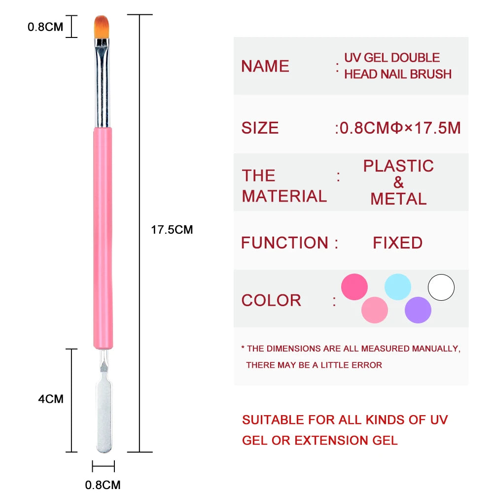 3D Acrylic French Manicure Design Ultra-thin Line Drawing Pen Nails Art Liner Brush UV Gel Brushes Painting Accessories Tools