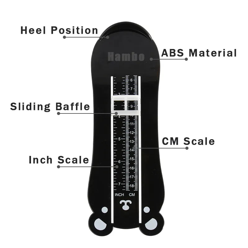 Baby Foot Measure Kids Foot Ruler Shoes Size Measuring Meter Children's Feet Measure Tool Toddler Infant Foot Measurement Gauge