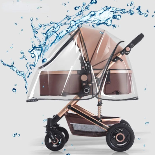 Universal Stroller Rain Cover Baby Car Portable Universal Waterproof Rain Cover Weather Stroller for Baby Stroller Accessories