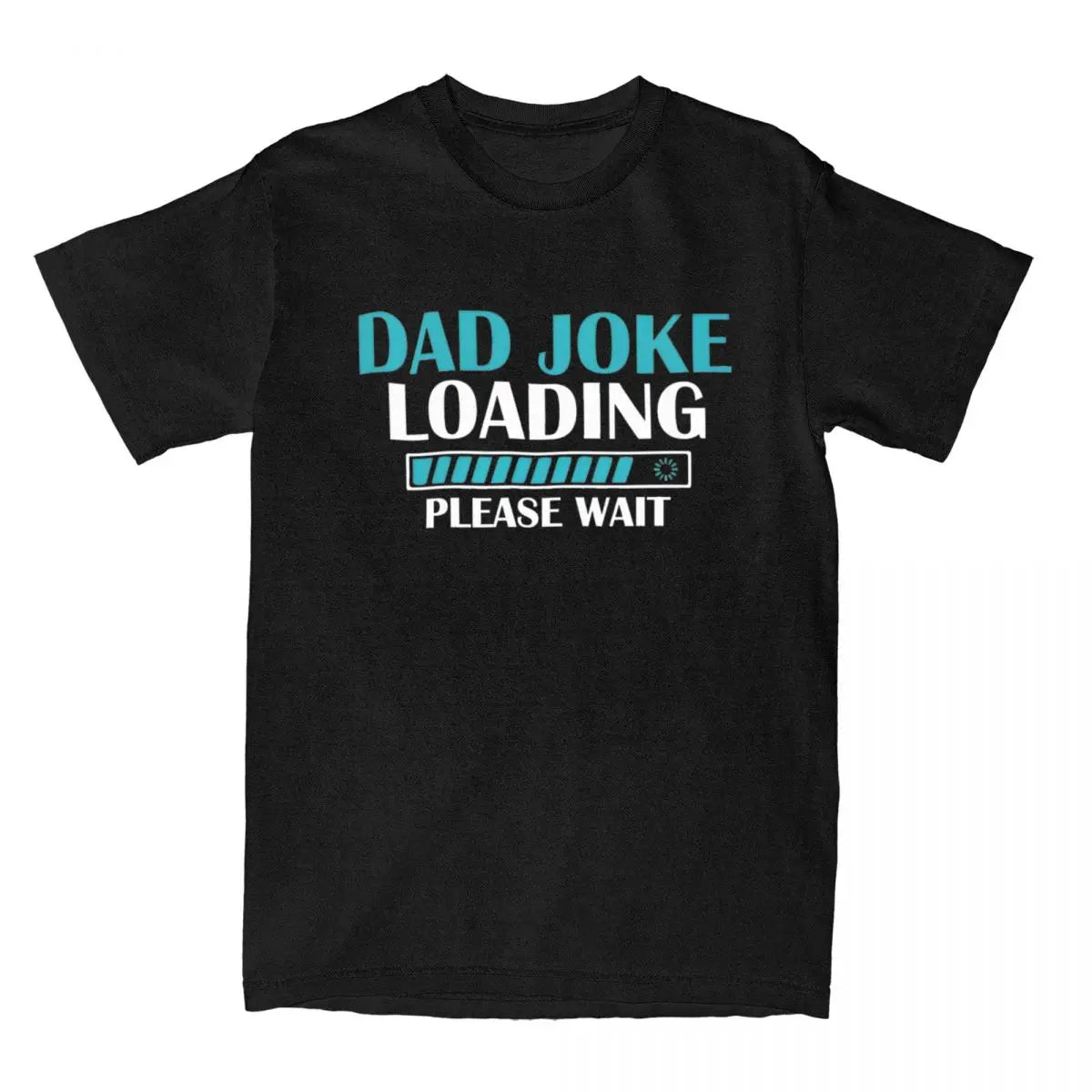 Dad Joke Loading T-Shirt Summer Fathers Day Vintage T-Shirts Cotton Novelty Tshirt For Men's Short Sleeve Casual Tops