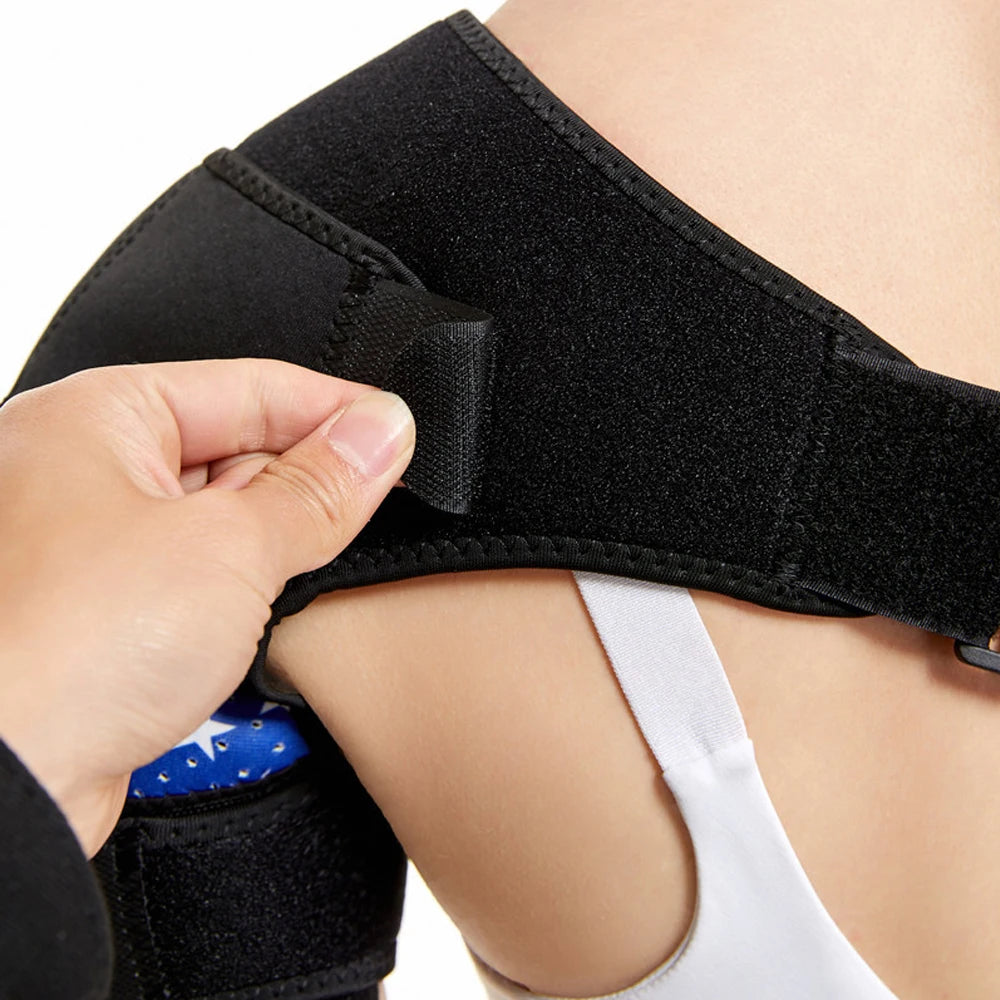 Shoulder Brace for Women and Men,Shoulder Pain Relief, Shoulder Support,Adjustable Fit Sleeve Wrap,Relief for Shoulder Injuries