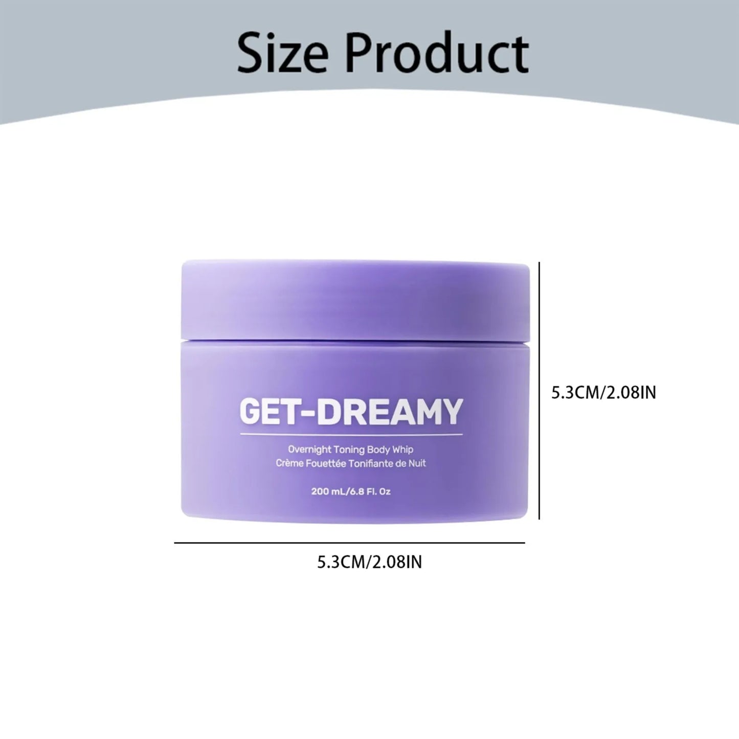 🌌Get Dreamy Overnight Toning Body Whip Firming Cream 50ml Gift