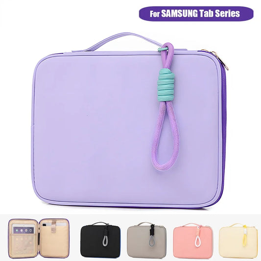 Tablet Handbag For Samsung Galaxy Tab A9 Plus 11 inch 2023 Tab S9 FE 10.9 S9 FE Plus 12.4 S9 S8 Plus S7FE A8 A7 S6 S7 Pouch Bags