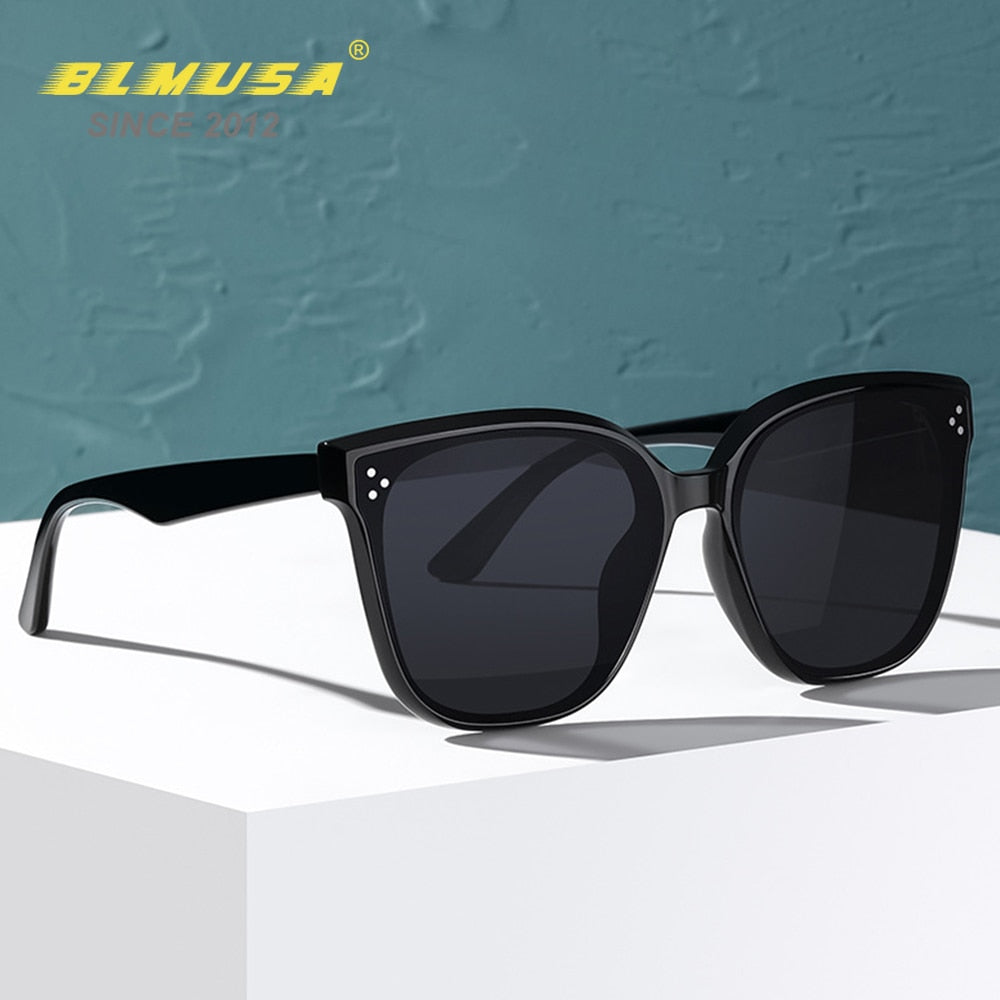 BLMUSA 2022 New Trend Sunglasses For Women And Men Simple Design Decorative Glasses Car Driving Eyewear Unisex Sun Glasses UV400