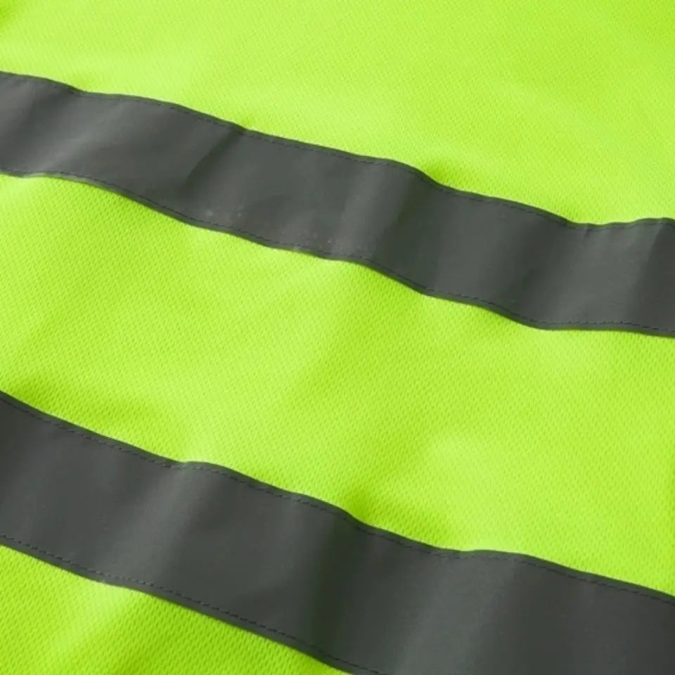 2023 Outdoor Shirt Fluorescent High Visibility Safety Work Shirt Summer Breathable Work T Shirt Reflective Vest t-shirt Quick Dry