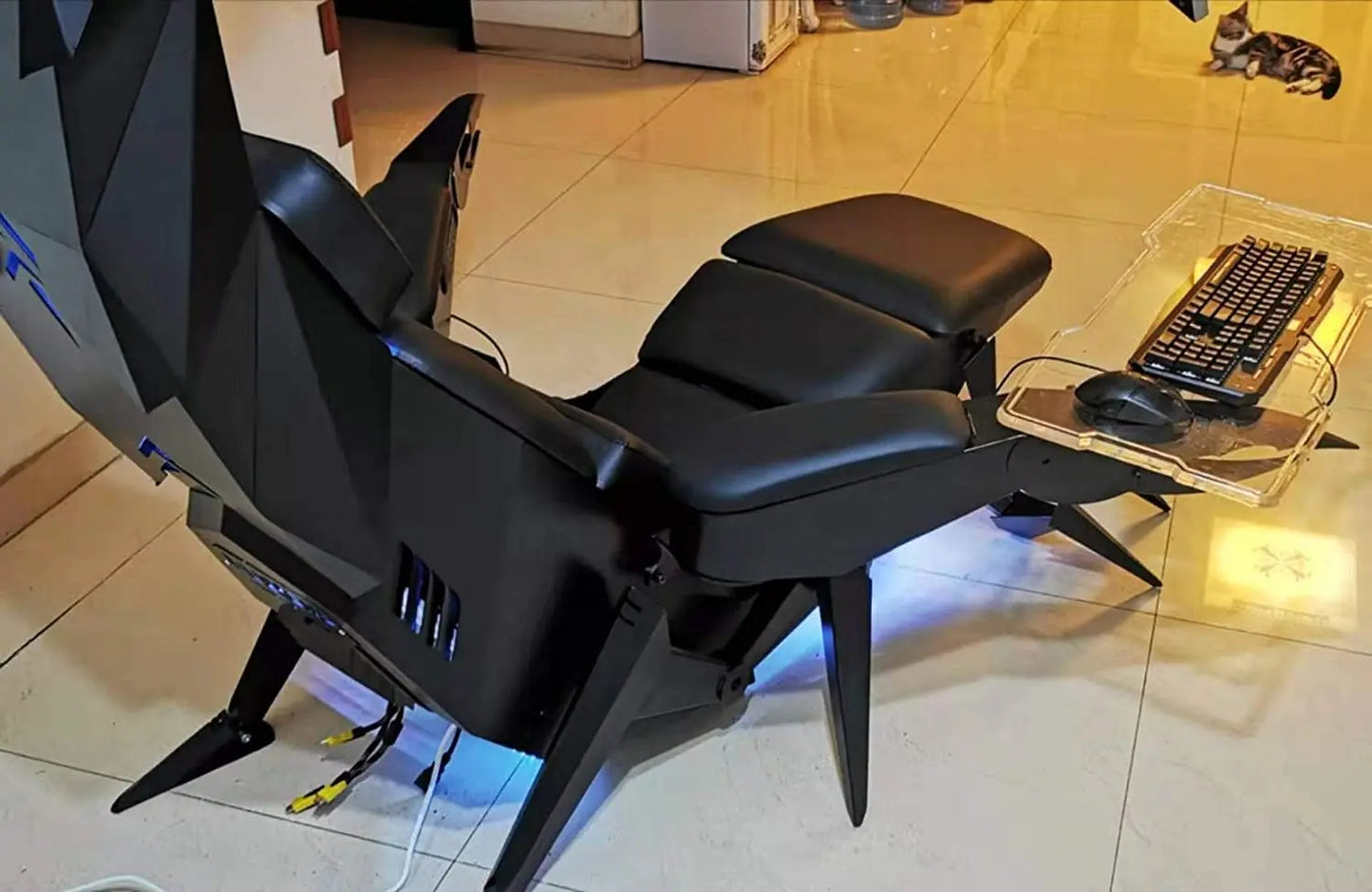 Scorpio Deformation Adjustable Hanging Monitor Ergonomics Scorpion Integrated Cockpit Gaming Chair From China