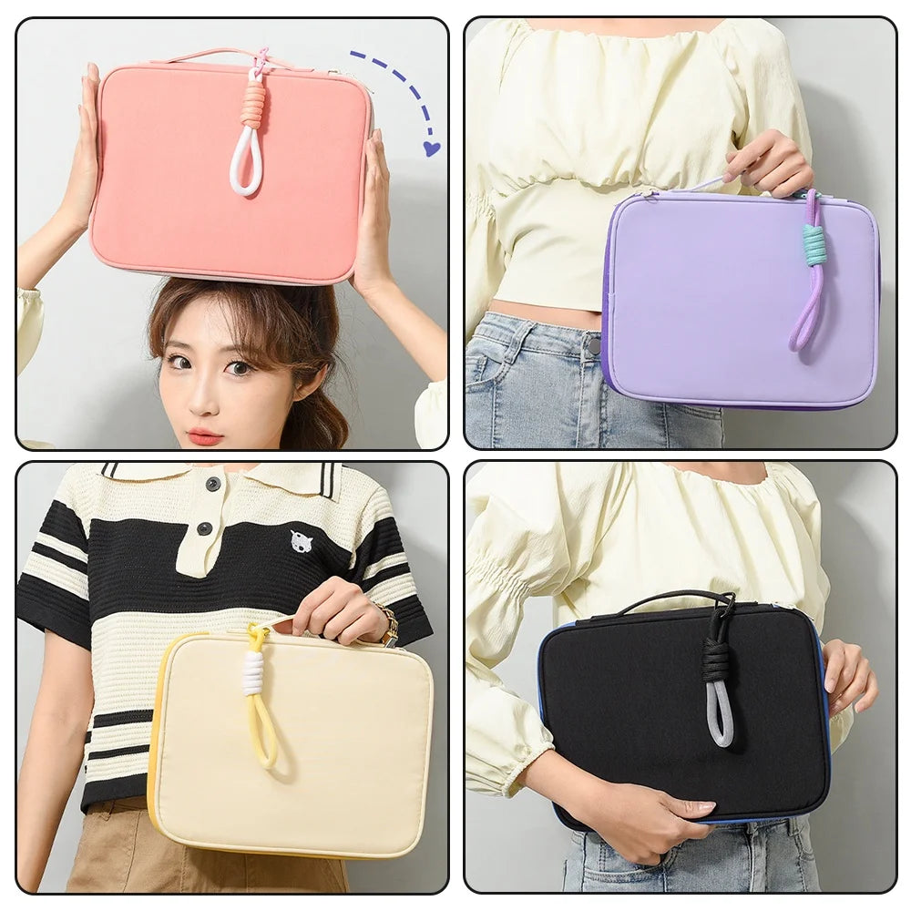 Tablet Handbag For Samsung Galaxy Tab A9 Plus 11 inch 2023 Tab S9 FE 10.9 S9 FE Plus 12.4 S9 S8 Plus S7FE A8 A7 S6 S7 Pouch Bags