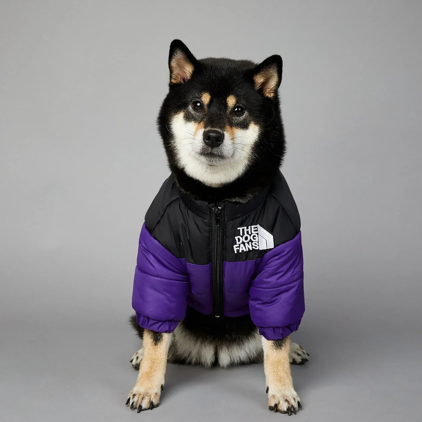 The Dog Fans Winter Pet Dog Down Jacket Clothes for Small Medium Dogs Warm Thick Dog Vest French Bulldog Puppy Coat