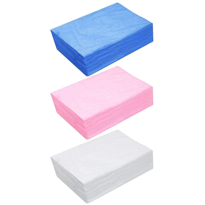 100pcs Massage Table Sheets Disposable SPA Bed Sheets Non Woven Lash Bed Cover for Tattoo Hotels Beauty Salon Doctors' O