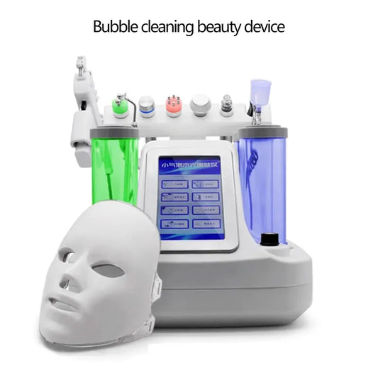 Small Bubble Beauty Instrument Blackhead Water Light Instrument Introduces Deep Facial Cleansing