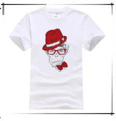 Summer Fashion Tees 2024 New Camisetas Short-sleeved T shirt Men Women Cock colored drawing Printed T-shirts Tops #106