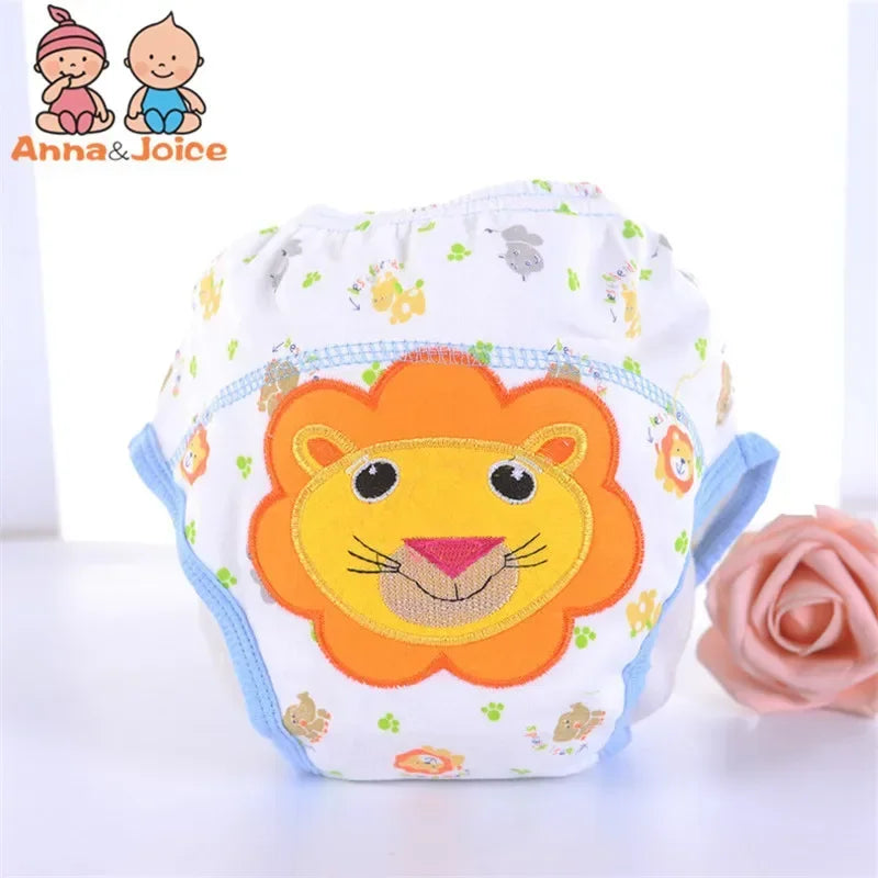 25PCS Waterproof Baby Potty Training Pant Underwear Cotton Learning/Study Infant Underpants