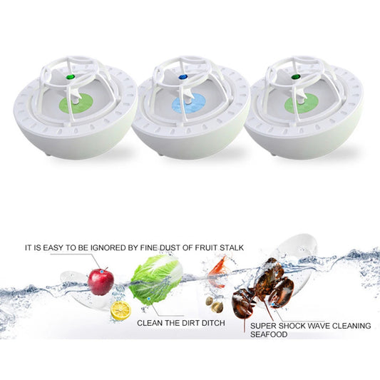 Portable USB Mini Ultrasonic Dishwasher Automatic Dish Washing Machine Cleaner Multifunctional Fruit Cleaning Household Washer