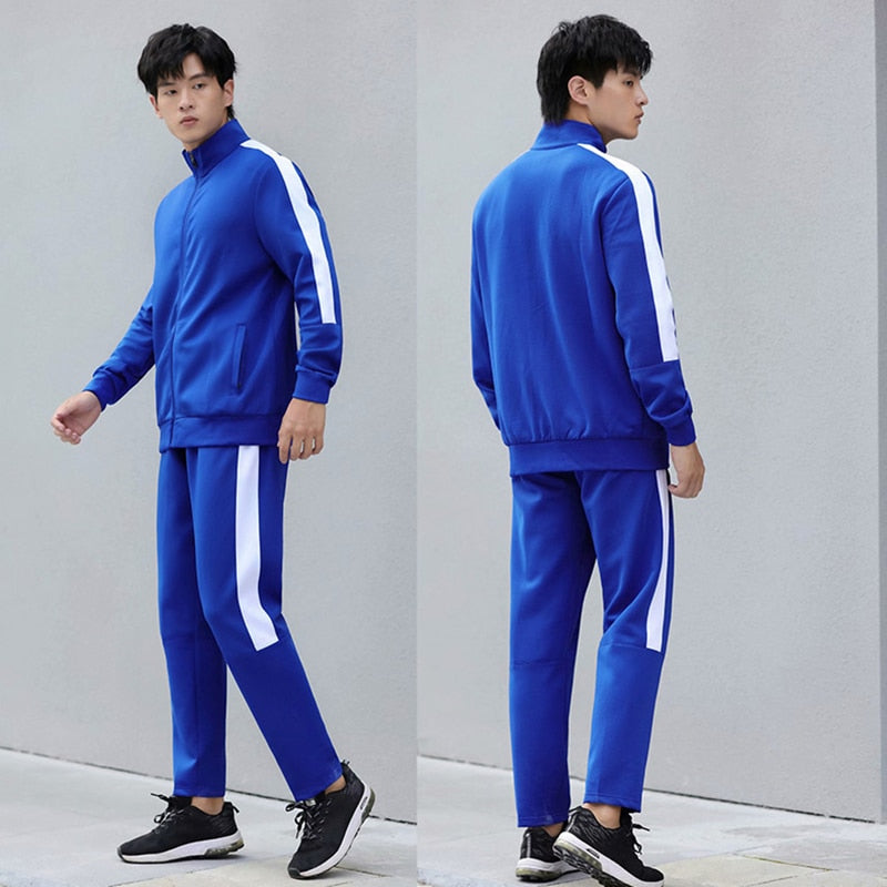 Youth Running Jackets Pants Set Women & Men Blank Tracksuits Football Basketball Training Suit Home Jogging Outdoor Sportswear