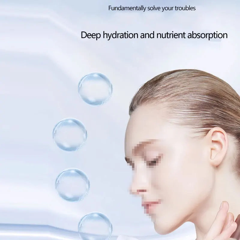 Small Bubble Beauty Instrument Blackhead Water Light Instrument Introduces Deep Facial Cleansing