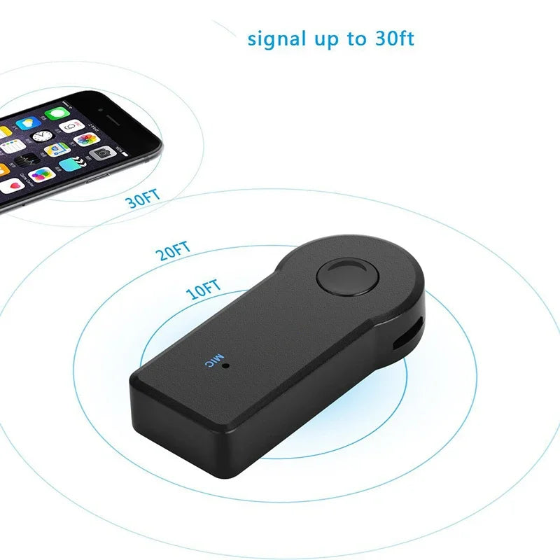 2 in 1 Wireless Bluetooth -compatible Receiver Transmitter Adapter 3.5mm Jack For Car Music Audio Aux Headphone Handsfree