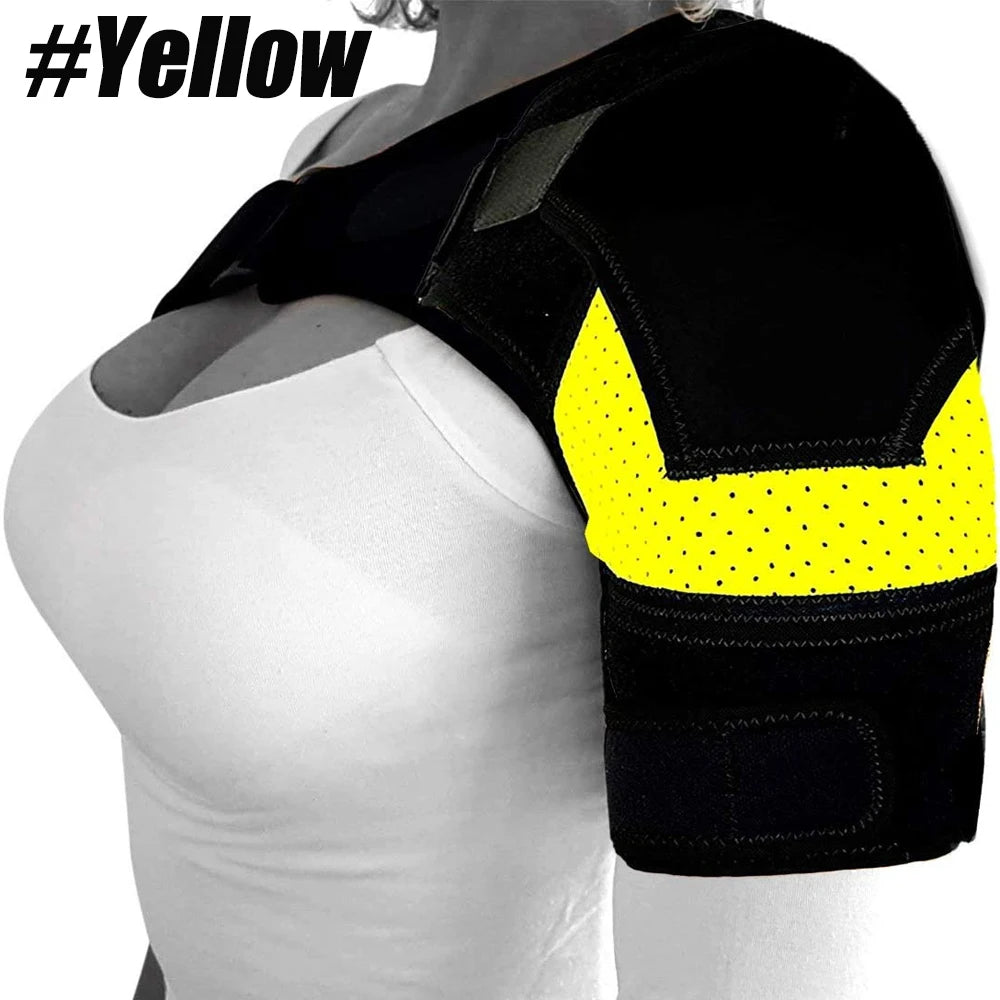 Shoulder Brace for Women and Men,Shoulder Pain Relief, Shoulder Support,Adjustable Fit Sleeve Wrap,Relief for Shoulder Injuries