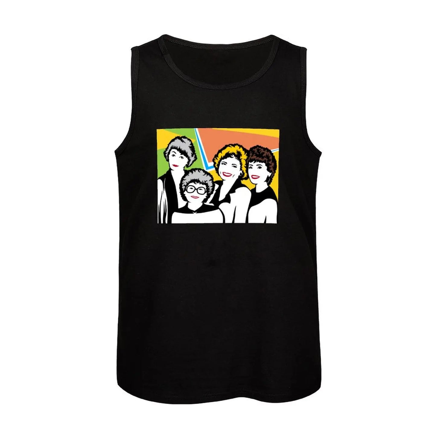 Golden Girls, Golden Girls Art, Pop Art, Drawings, Paintings, Tank Top T-shirt sports T-shirt for fitness t-shirts for men