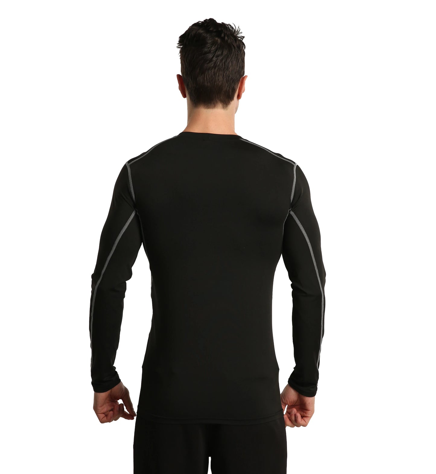 Men's Compression Shirts Long Sleeve Undershirt Turtleneck Gym Workout T Shirt for Men Running Basketball Athletic Base Layer