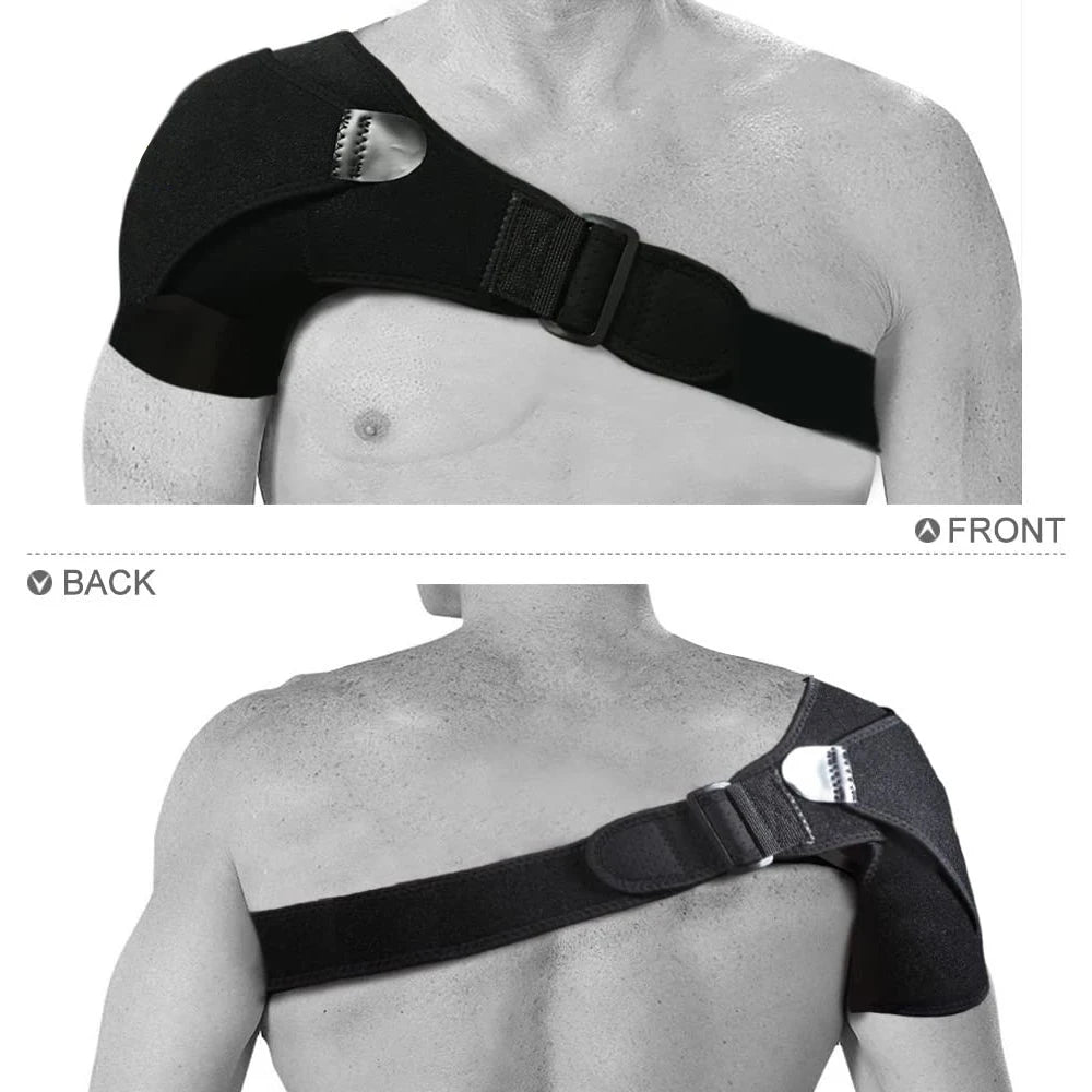 Shoulder Brace for Women and Men,Shoulder Pain Relief, Shoulder Support,Adjustable Fit Sleeve Wrap,Relief for Shoulder Injuries