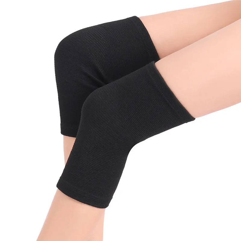 1 Pair Winter Warm Knee Pads for Women Men Old People Cold Leg Arthritis Kneepad Knee Support Rabbit Fur Running Knee Protector