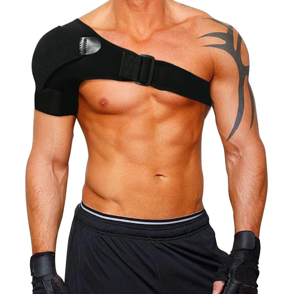 Shoulder Brace for Women and Men,Shoulder Pain Relief, Shoulder Support,Adjustable Fit Sleeve Wrap,Relief for Shoulder Injuries