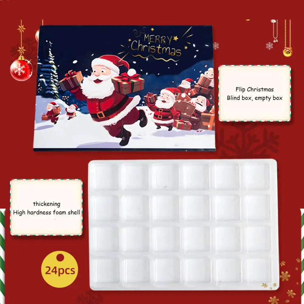 2024 New Surprise Gift Advent Calendar Empty Boxes To Fill 24 Days Countdown Christmas Festival Calendar For Annual Meeting