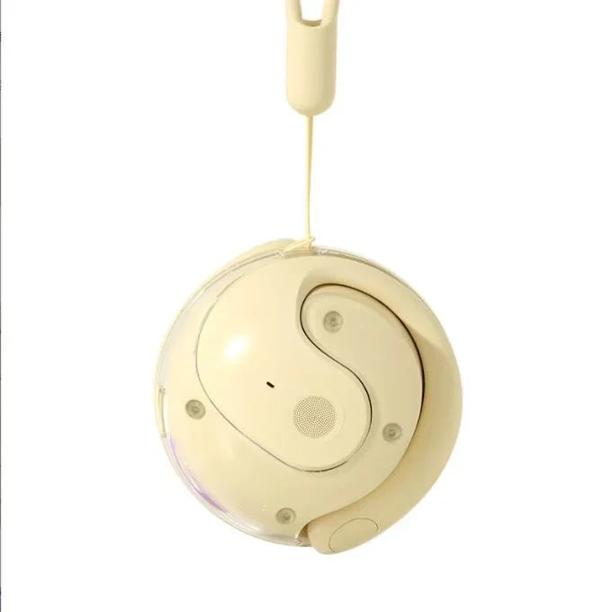 Small Coconut Ball Bluetooth Earphones TWS Ear-mounted Non-Ear High Power Ultra-Long Battery Life Sports Earphones