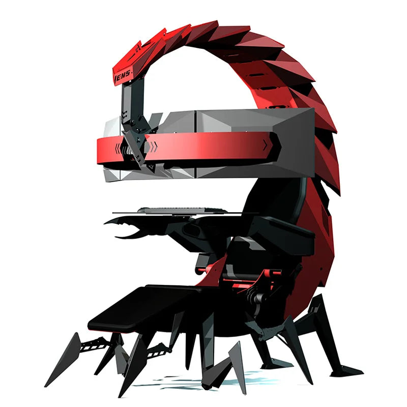 Scorpio Deformation Adjustable Hanging Monitor Ergonomics Scorpion Integrated Cockpit Gaming Chair From China