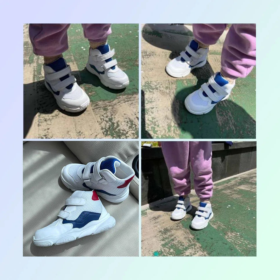 Orthopedic Kids AFO Shoes for Boys and Girls Princepard Toddler First Walking Corrective Sneakers with Arch Support