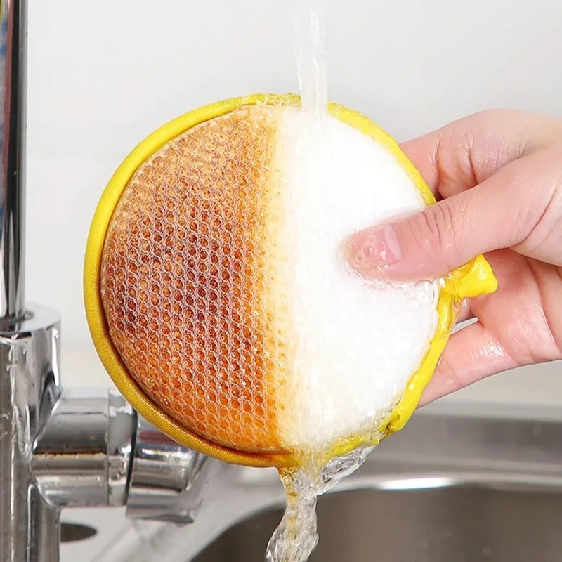 20/5pcs Double Side Dish Washing Sponge Home Cleaning Brush Scouring Pad Wipe Pan Pot Dish Wash Sponge Kitchen Tool Accessories