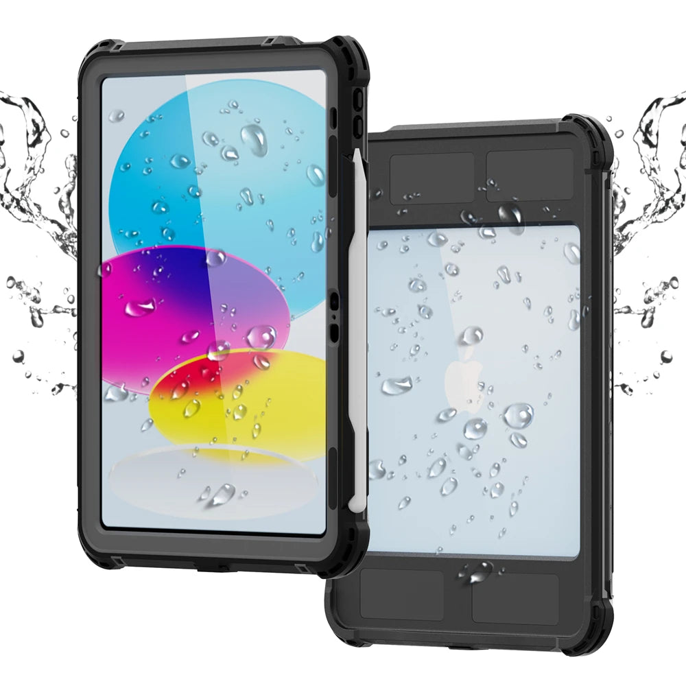 Waterproof Case For iPad 10th Gen 2022 Pro 11 Air 5 4 10.9 Pro 12.9 Mini 6 5 4 Shock Resistance Cover For iPad 10.2 8th 9th 9.7