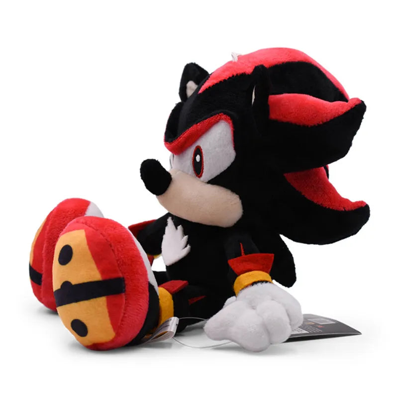 27cm Cartoon Sonic The Hedgehog Plush Doll Anime Peripherals Kid Plush toys Dolls Pendant Toys Birthday Gifts