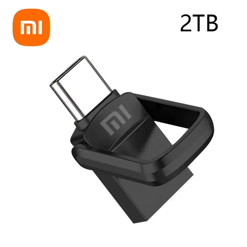 XIAOMI USB Flash Drive 2TB Metal Real Capacity High Speed Memory Stick USB3.0 Flash Pen Drive Business Gift Storage U Disk