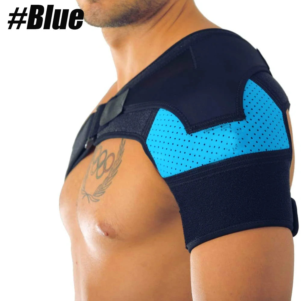 Shoulder Brace for Women and Men,Shoulder Pain Relief, Shoulder Support,Adjustable Fit Sleeve Wrap,Relief for Shoulder Injuries