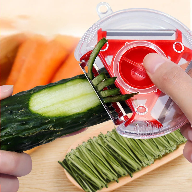 1Pc Vegetable Peeler Stainless Steel Potato Peeler Kitchen Carrot Grater Julienne Slicer Shredder Fruit Peeler Kitchen Tools