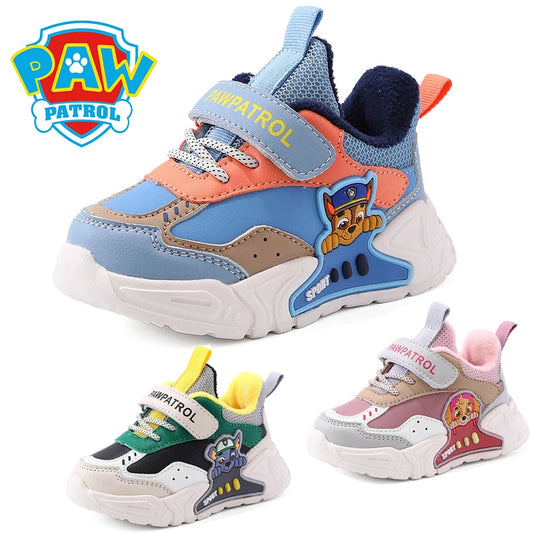 Genuine Paw Patrol Toddler Sneakers Fashion Kids Shoes for Boys Girls  Autumn Winter Boots Baby Outwearing 1-10Y Size 21-30 Gift