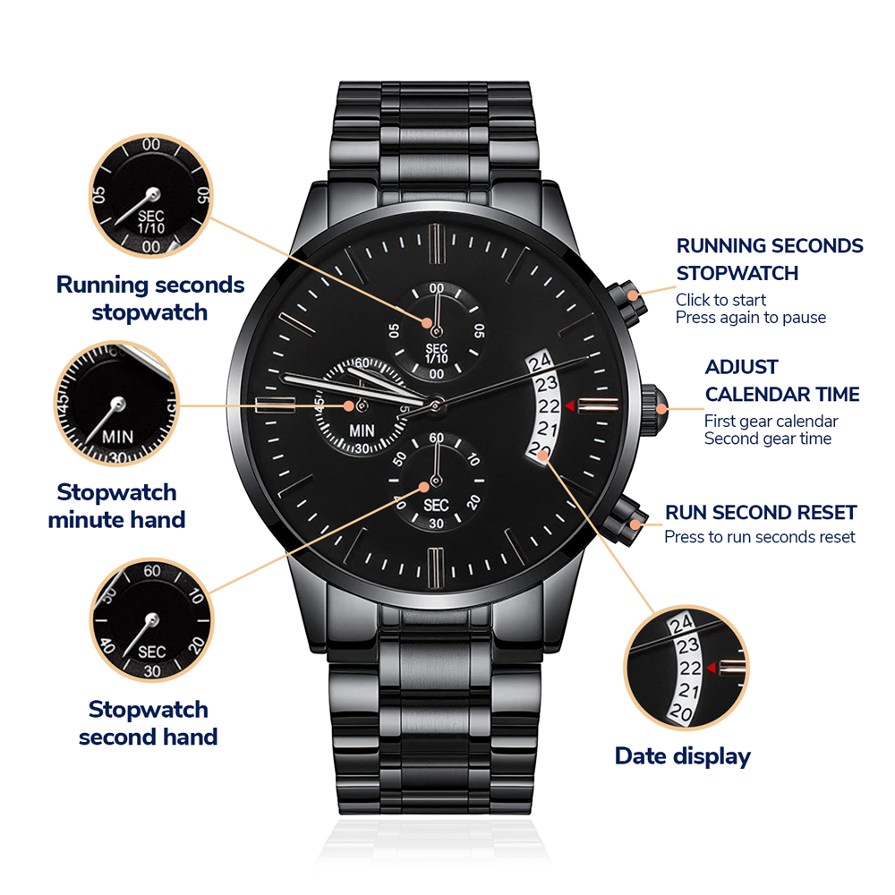 Men's precious fashionable time piece.